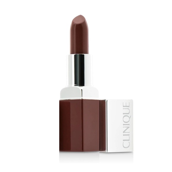 Clinique Pop Lip Colour + Primer Lipstick | Travel Size | Mocha Pop - Picture 1 of 7